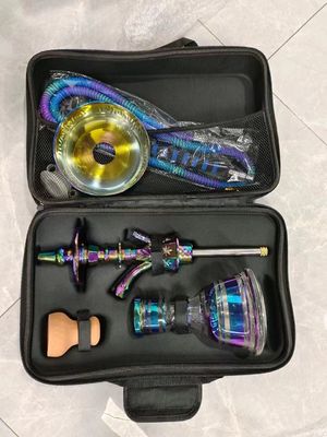 건강 흡연 55cm 알루미늄 합금 금속 케이스와 함께 아랍 Shisha Hookah