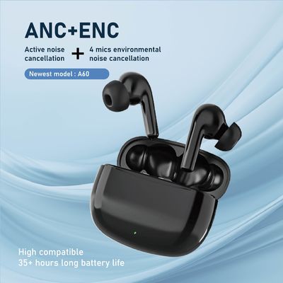 낮은 지연 ANC ENC 및 디지털 디스플레이와 함께 개인 Mold 무선 HiFI 귀기