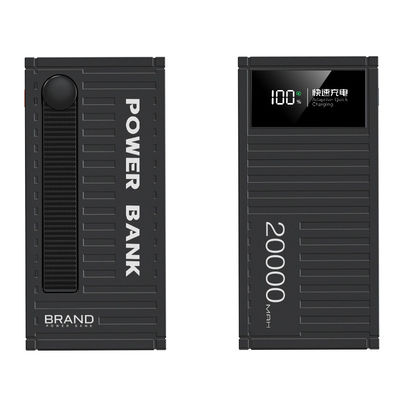 저전압 보호 및 22.5W 빠른 충전과 함께 플라스틱 20000mAh 전원 은행