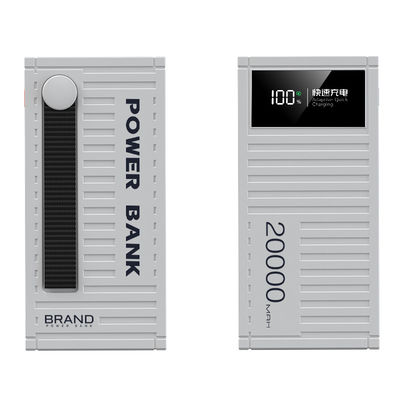 저전압 보호 및 22.5W 빠른 충전과 함께 플라스틱 20000mAh 전원 은행