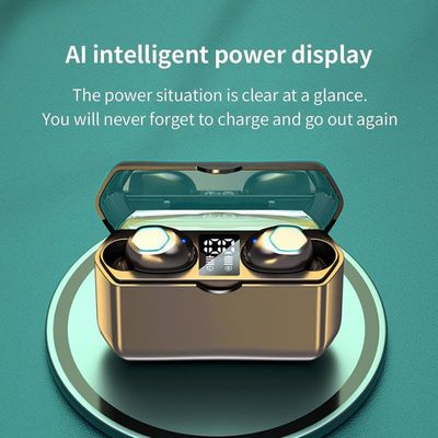 2000mAh 파워 뱅크 HD 음성 AB5616A3 칩셋 모델과 함께 트루 무선 스테레오 이어폰