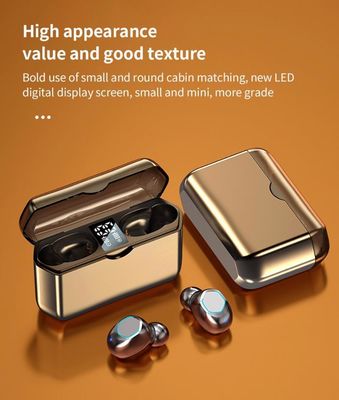 2000mAh 파워 뱅크 HD 음성 AB5616A3 칩셋 모델과 함께 트루 무선 스테레오 이어폰