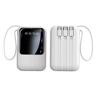 미니 파워 뱅크 5V2A 전화 충전기 10000mAh 용량과 초 얇은 디자인