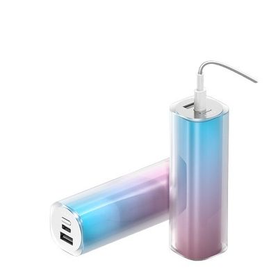 유니버설 2.1A 전원 충전 휴대용 전원 은행 전화 선물 5000mAh 개인 곰팡이 없습니다