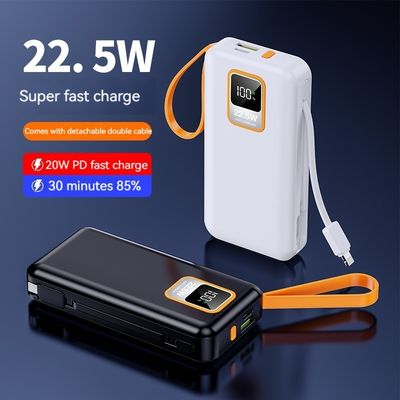 야외 10000mAh TC 포트 미니 22.5W 가속 충전 전원 은행