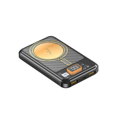 사용자 지정 로고 15W 무선 전원 은행 10000mAh 자석 22.5W 아이폰