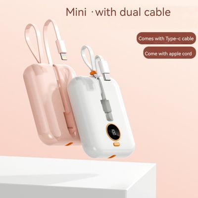 C형 출력 인터페이스 외부 충전 및 장치용 휴대용 10000mAh 전원 은행