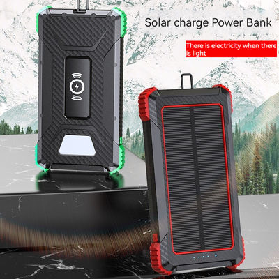 무선 출력 5W 태양광 발전기 2.1A 출력 10000mAh 아이폰 15 야외 충전