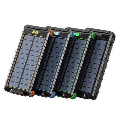 마이크로 USB 입력 인터페이스 나침반 및 태양 전력 공급 장치와 함께 10000mAh 전원 은행