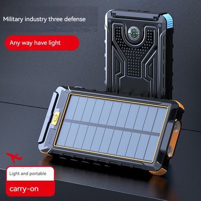 마이크로 USB 입력 인터페이스 나침반 및 태양 전력 공급 장치와 함께 10000mAh 전원 은행