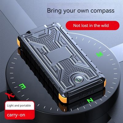 마이크로 USB 입력 인터페이스 나침반 및 태양 전력 공급 장치와 함께 10000mAh 전원 은행