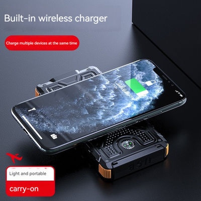 마이크로 USB 입력 인터페이스 나침반 및 태양 전력 공급 장치와 함께 10000mAh 전원 은행