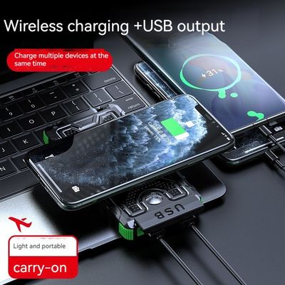 마이크로 USB 입력 인터페이스 나침반 및 태양 전력 공급 장치와 함께 10000mAh 전원 은행