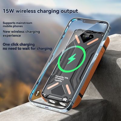 무선 15W/USB 22.5W 출력 태양 전지 20000mAh 휴대 전화 스마트 폰
