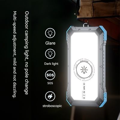 빠른 충전 지원 3A 출력 22.5W 스마트 폰용 태양광 전력 은행 20000mAh