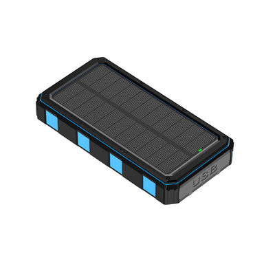 과도한 충전 보호 20000mAh 리 폴리머 배터리 태양 전력 은행 휴대 전화