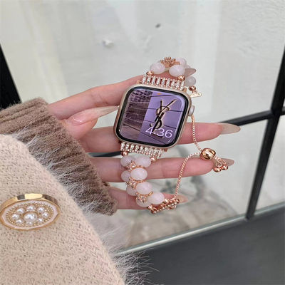 보석 팔찌 귀걸이 여성 시계 8 시리즈 38mm 40mm 스마트 워치 밴드