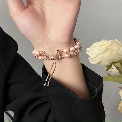 OEM ODM 여성 금속 다이아몬드 보석 팔찌 손목밴드 패션 핸드메이드 시계 스트랩 iWatch 시리즈 8 7 6 5 4 3 2 1